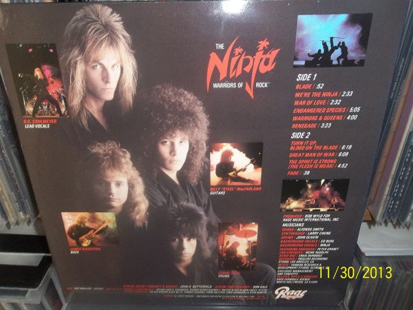 The Ninja : Warriors Of Rock (LP, Album)