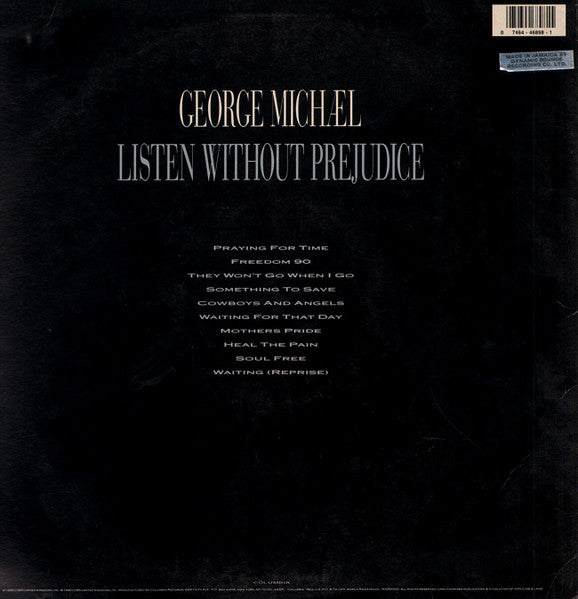 George Michael : Listen Without Prejudice (LP, Album)