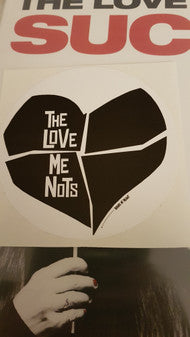 The Love Me Nots : Sucker (LP, Album, Whi)