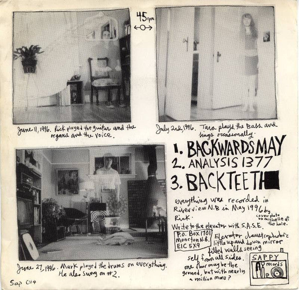 Elevator To Hell : Backwards May (7")