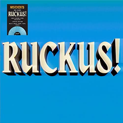 Movements - RUCKUS! LP (Indie Exclusive, Colored Vinyl, Blue, White, Limited Edition)