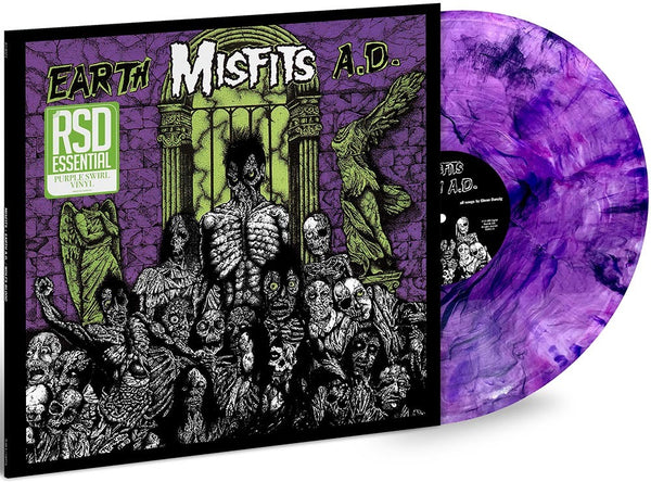 Misfits - Earth A.D/Wolf's Blood LP (Purple Swirl Vinyl)(Preorder: Shi