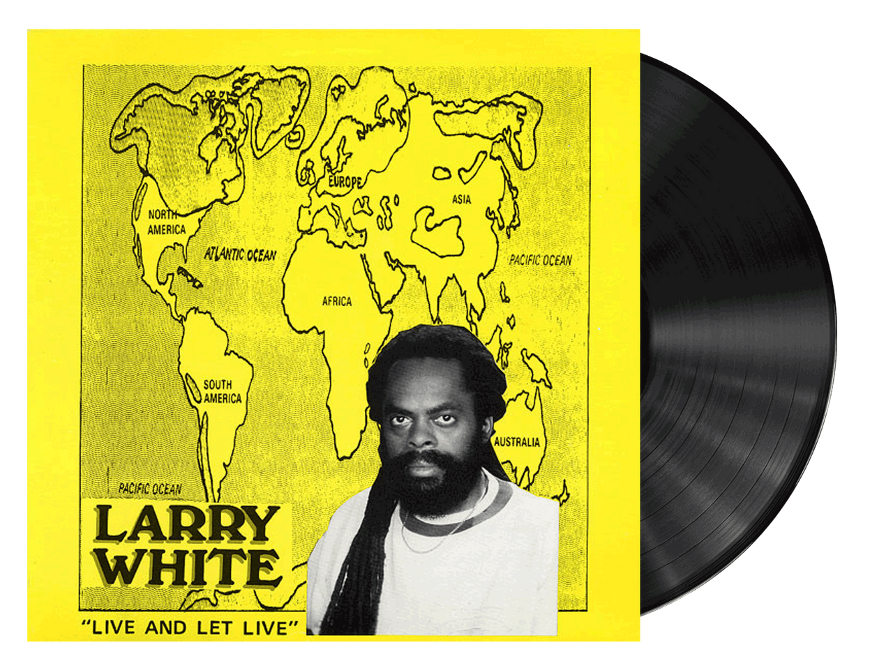 Larry White - Live And Let Live LP