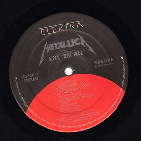 Metallica - Kill 'Em All LP (Used Vinyl, 1988 Reissue)