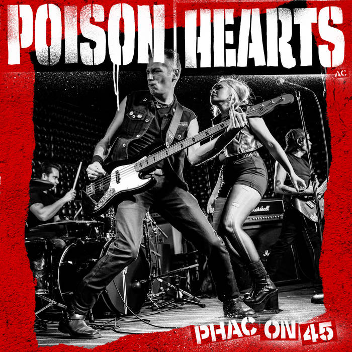 Poison Hearts A.C. - Phac On 45 LP