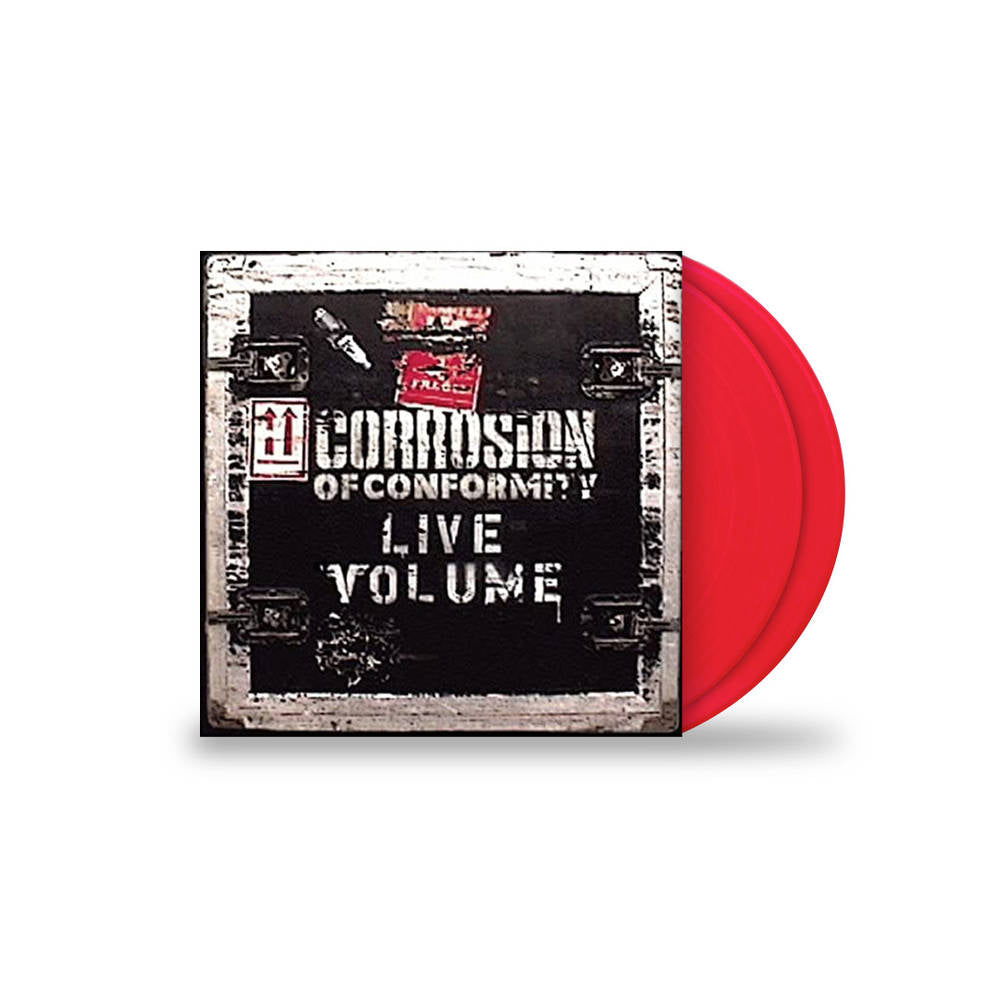 Corrosion of Conformity - Volume Live LP (Colored Vinyl, Clear Red, Gatefold)