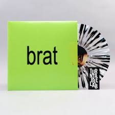 Charli XCX - Brat LP (Limited Edition, Black & White Splatter Vinyl)