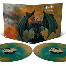 High on Fire - Blessed Black Wings 2LP (Blue & Orange Colored Vinyl)
