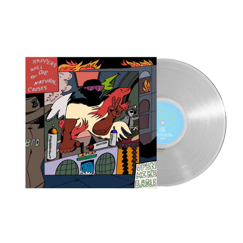 Open Mike Eagle - Rappers Will Die Of Natural Causes LP (10th Anniversary, Colored Vinyl, Silver)