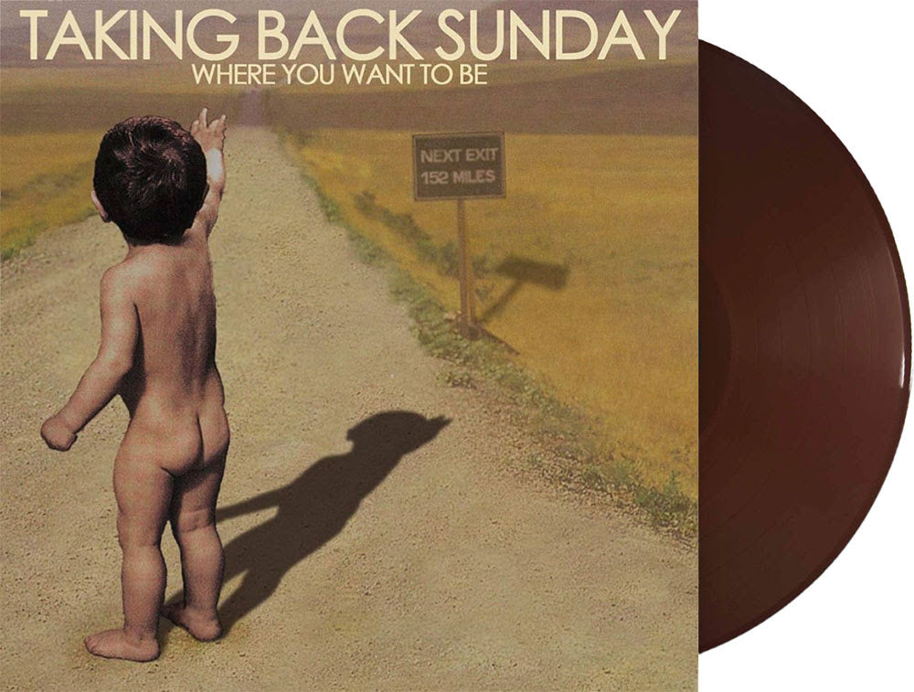 Taking Back Sunday - Where You Want To Be LP (Brown Vinyl)(Preorder: Ships September 27, 2024)