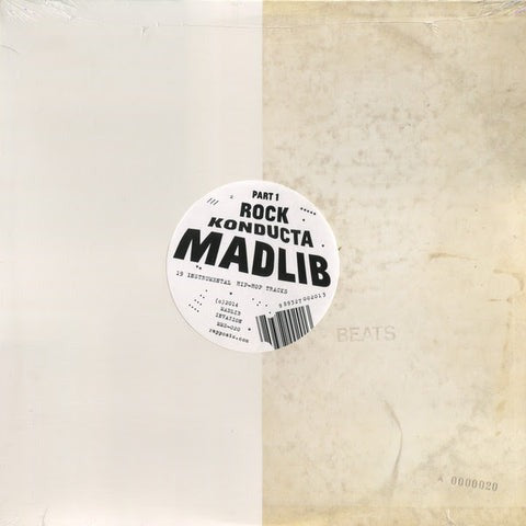 Madlib - Rock Konducta Pt. 1 LP (Clear Vinyl)