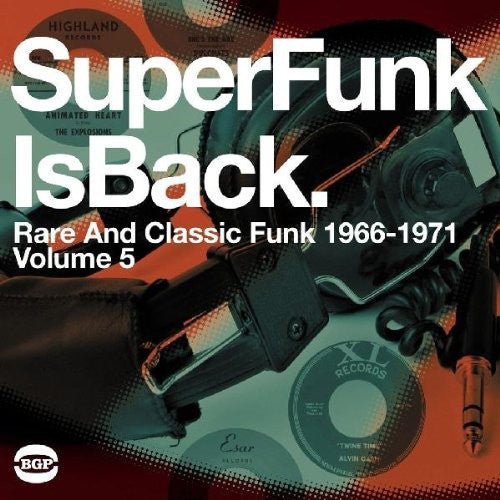 V/A - SuperFunk Is Back Vol. 5: Rare & Classic Funk 1968-77 2LP