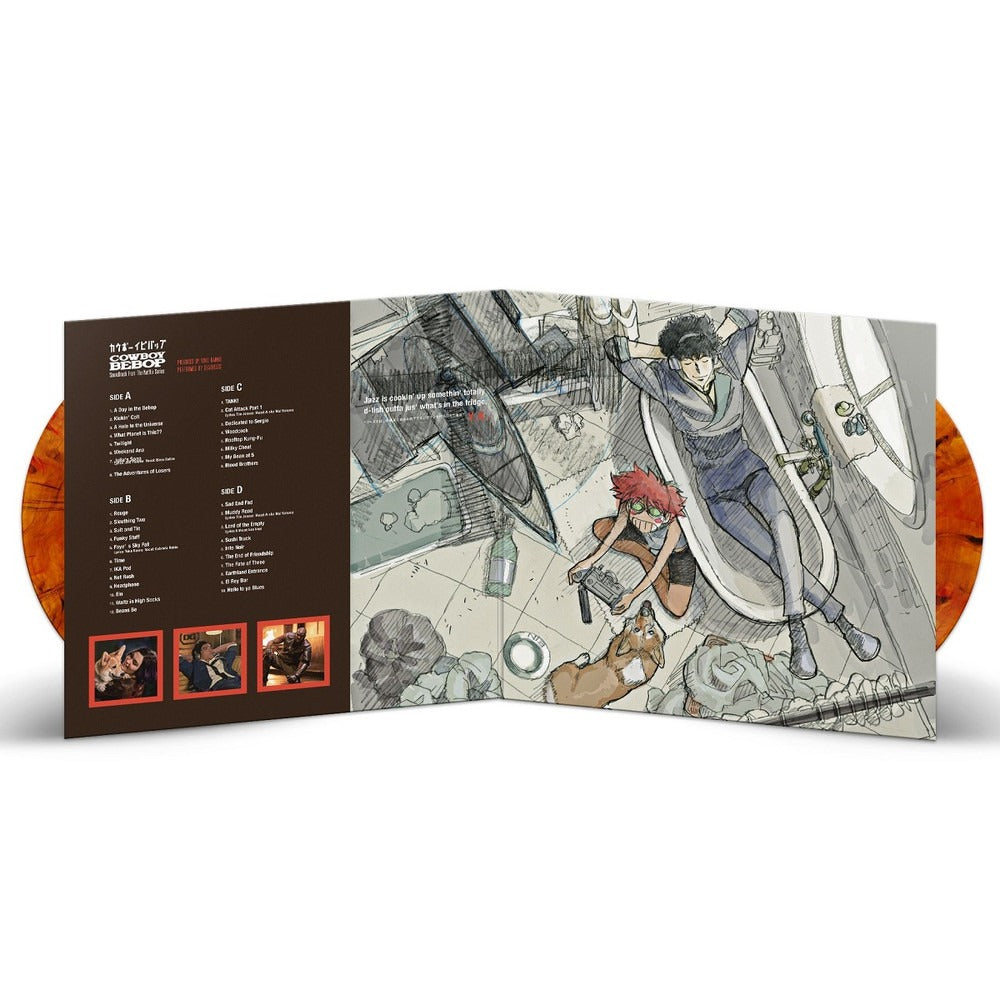 Seatbelts – Cowboy Bebop: Soundtrack From The Netflix Series 2LP (Red &  Orange Vinyl, Gatefold)