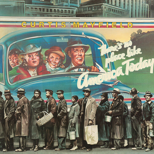 Curtis Mayfield - There's No Place Like America LP (Limited Edition Blue Vinyl)