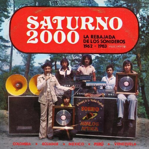 Saturno 2000 - La Rebajada de Los Sonideros 1962 - 1983 2LP (Gatefold,140g, Booklet)