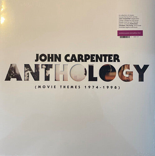 John Carpenter - Anthology: Movie Themes 1974-1998 LP (Purple & Yellow Vinyl)