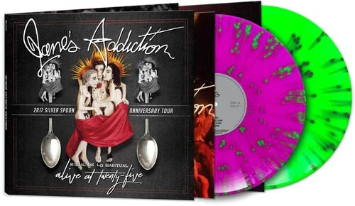 Jane's Addiction - Alive At Twenty-Five: Ritual De Lo Habitual Live 2LP (Purple & Green Splatter)