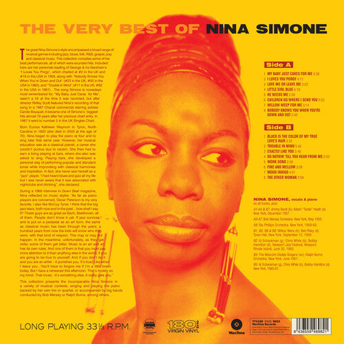 Nina Simone - Very Best Of Nina Simone LP (180g, Limited Edition)