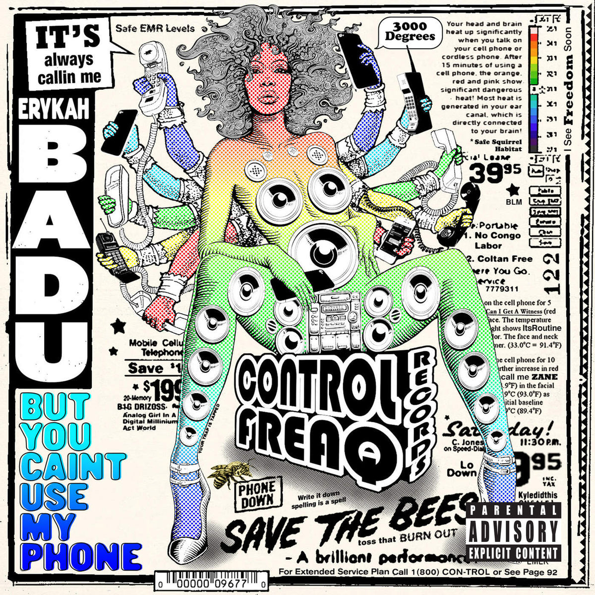 Erykah Badu - But You Caint Use My Phone LP (Purple Vinyl)