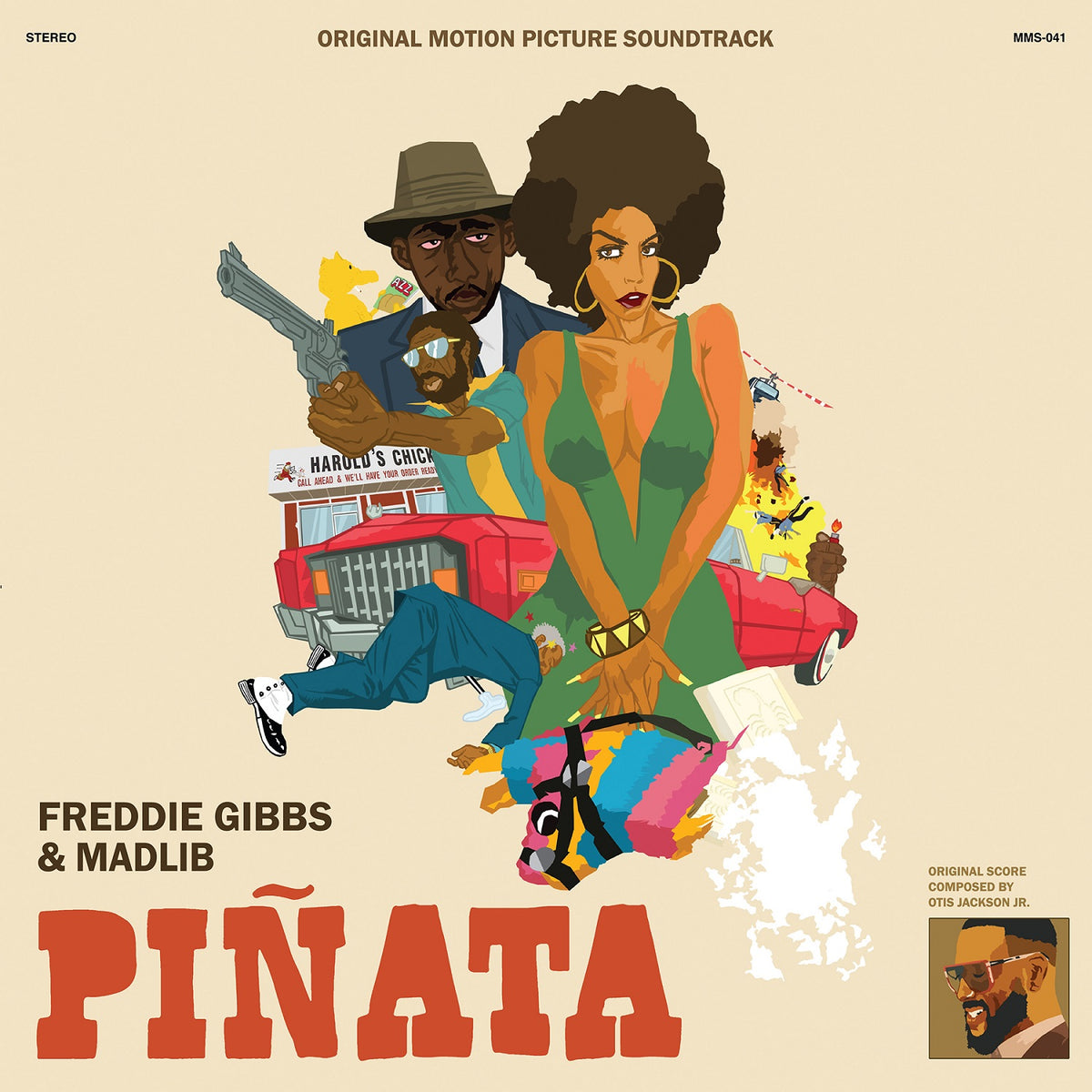 Freddie Gibbs & Madlib - Pinata LP (1974 Edition, colored vinyl)