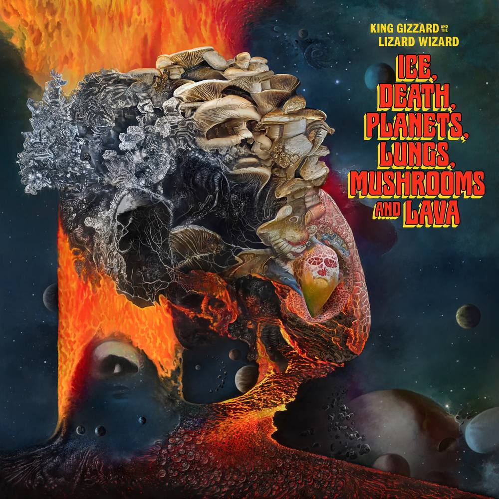 King Gizzard & The Lizard Wizard - Ice, Death, Planets, Lungs, Mushrooms and Lava 2LP (180g)