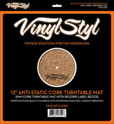 Vinyl Styl 12" Cork Turntable Mat