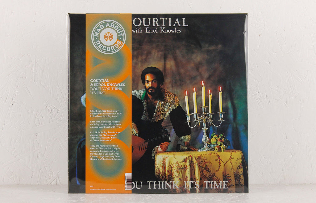 Courtial With Errol Knowles - Don't You Think It's Time LP (Mad About Records Reissue)