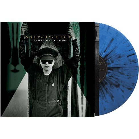 Ministry - Toronto 1986 LP (Blue & Black Splatter Vinyl)