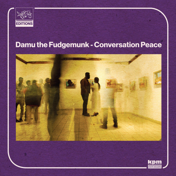 Damu The Fudgemunk - Conversation Peace LP (Powder Blue Vinyl, UK Pressing)