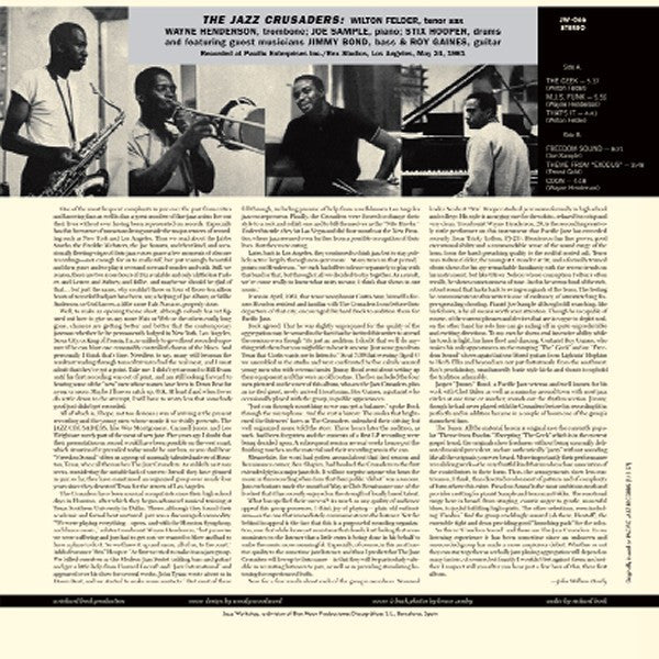 The Jazz Crusaders - Freedom Sound LP (180g, Limited Edition of 500, Stereo, Remastered, Jazz Workshop)