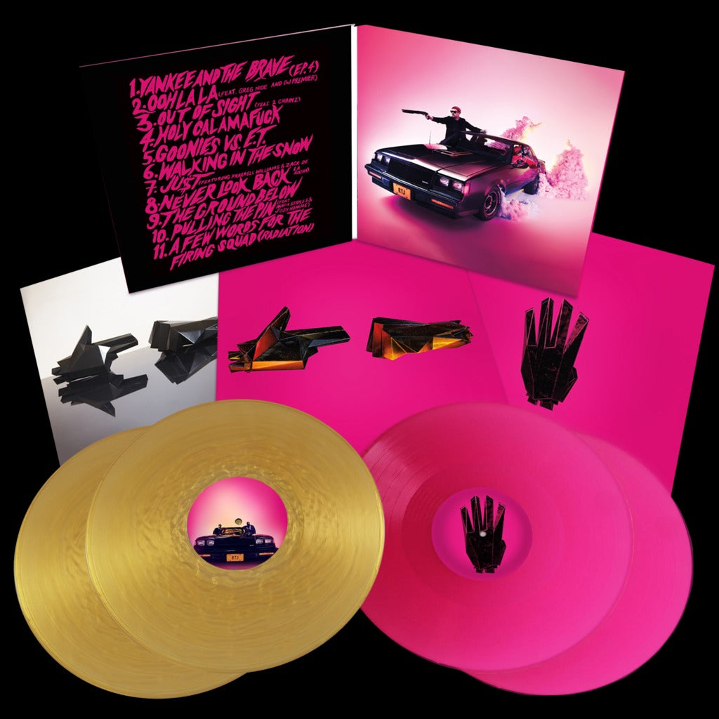 Run The Jewels - RTJ4 4LP (Deluxe Edition, Translucent Magenta Neon & Gold Metallic Vinyl)