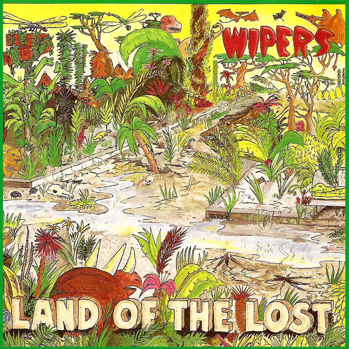 The Wipers - Land of the Lost LP (Colored Vinyl, Jackpot Records Edition)