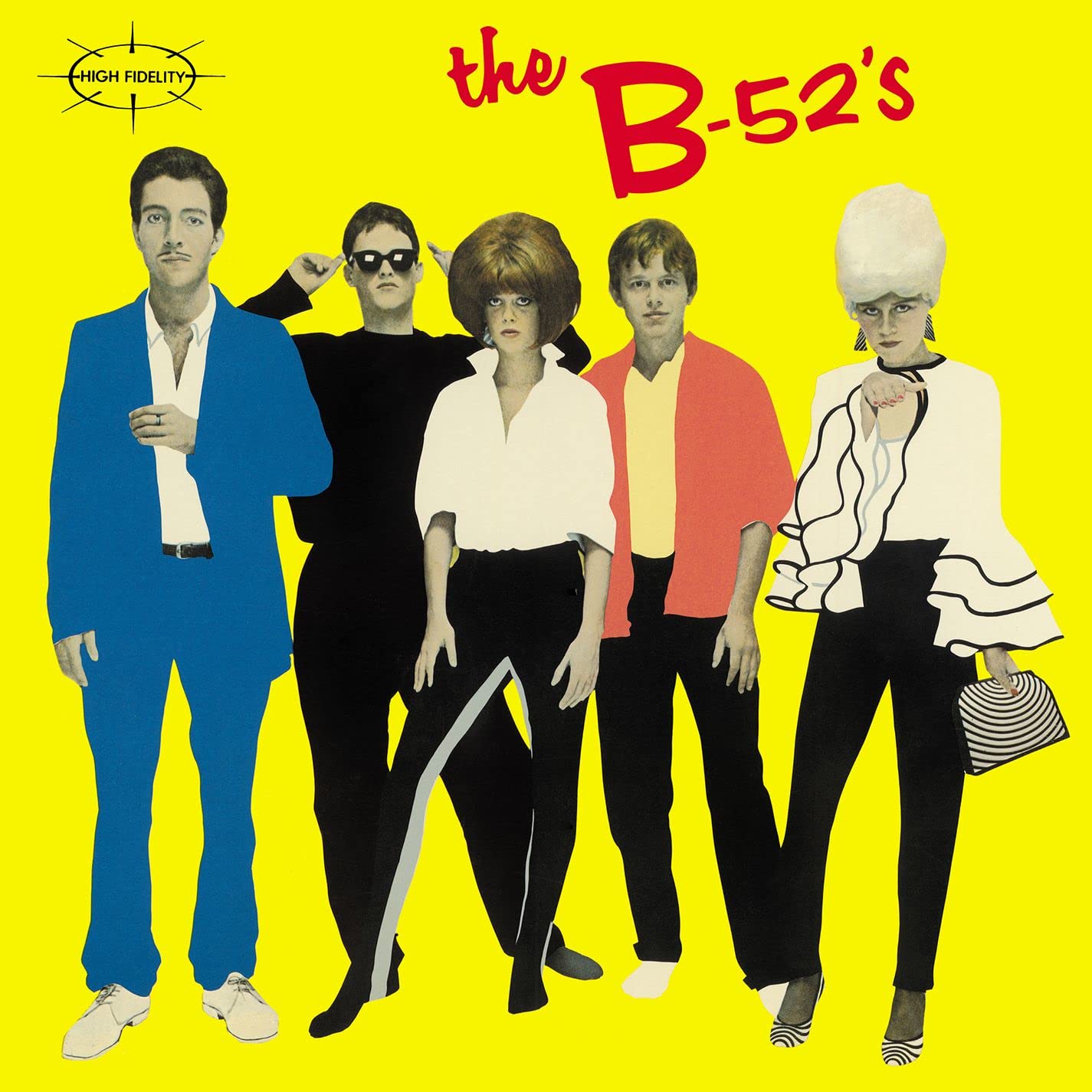 The B-52's - S/T LP (Rocktober 2022 Edition, Clear w/ Red Splatter Vinyl)