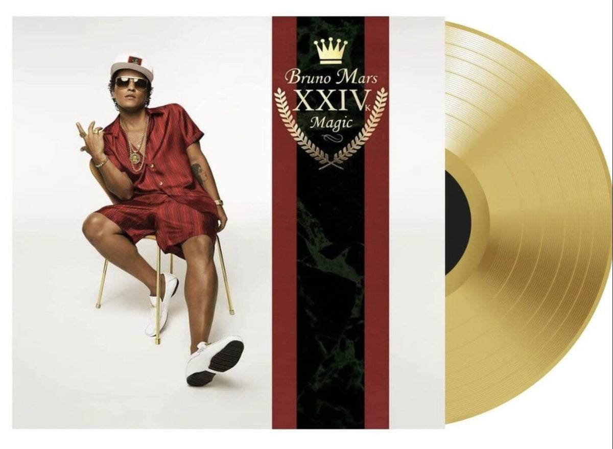 Bruno Mars - 24K Magic LP (Gold Vinyl, Canada Pressing)