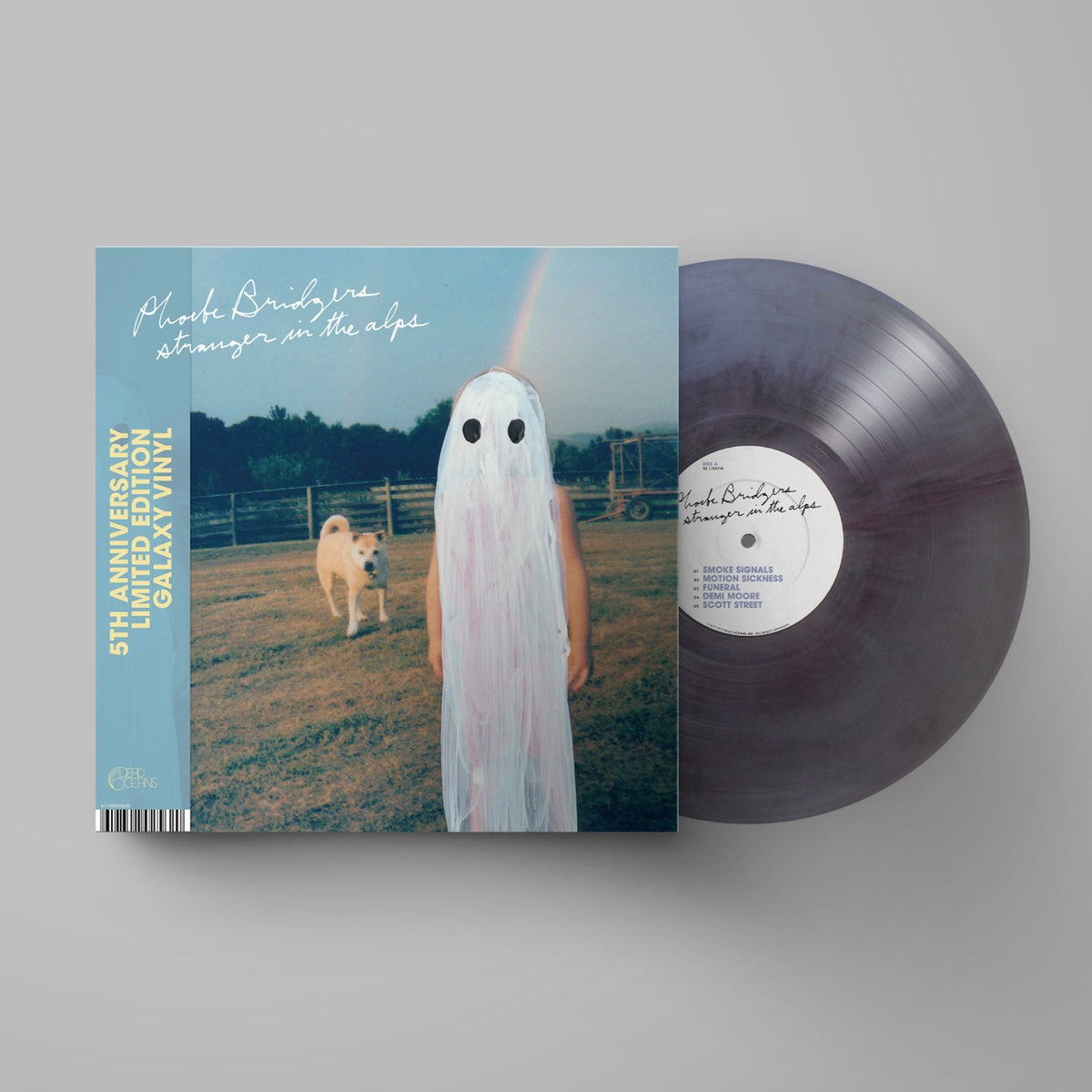 Phoebe Bridgers - Stranger In The Alps LP (5th Anniversary Galaxy Vinyl, LIMIT 1 PER CUSTOMER)