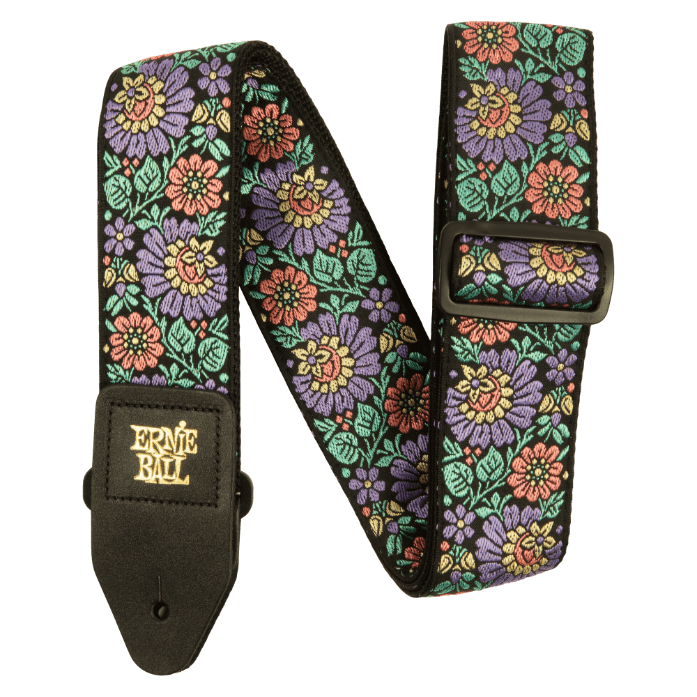 Ernie Ball Evening Bloom Jacquard Strap