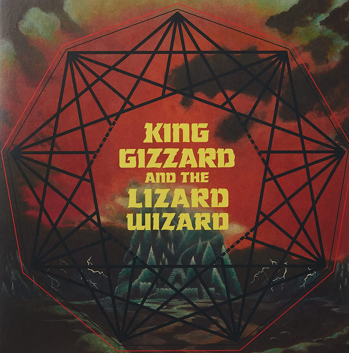 King Gizzard & The Lizard Wizard - Nonagon Infinity LP (180g, Black And Green Splatter Vinyl)