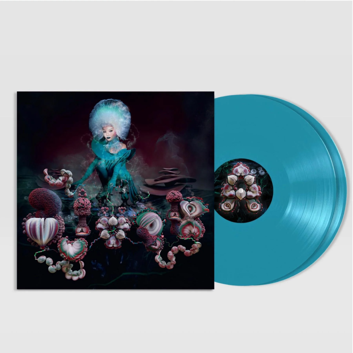 Björk - Fossora 2LP (2023 Edition, Indie Exclusive Turquoise Vinyl)