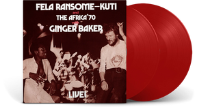 Fela Kuti - Live With Ginger Baker 2LP (50th Anniversary Edition, Reissue, Red Vinyl)