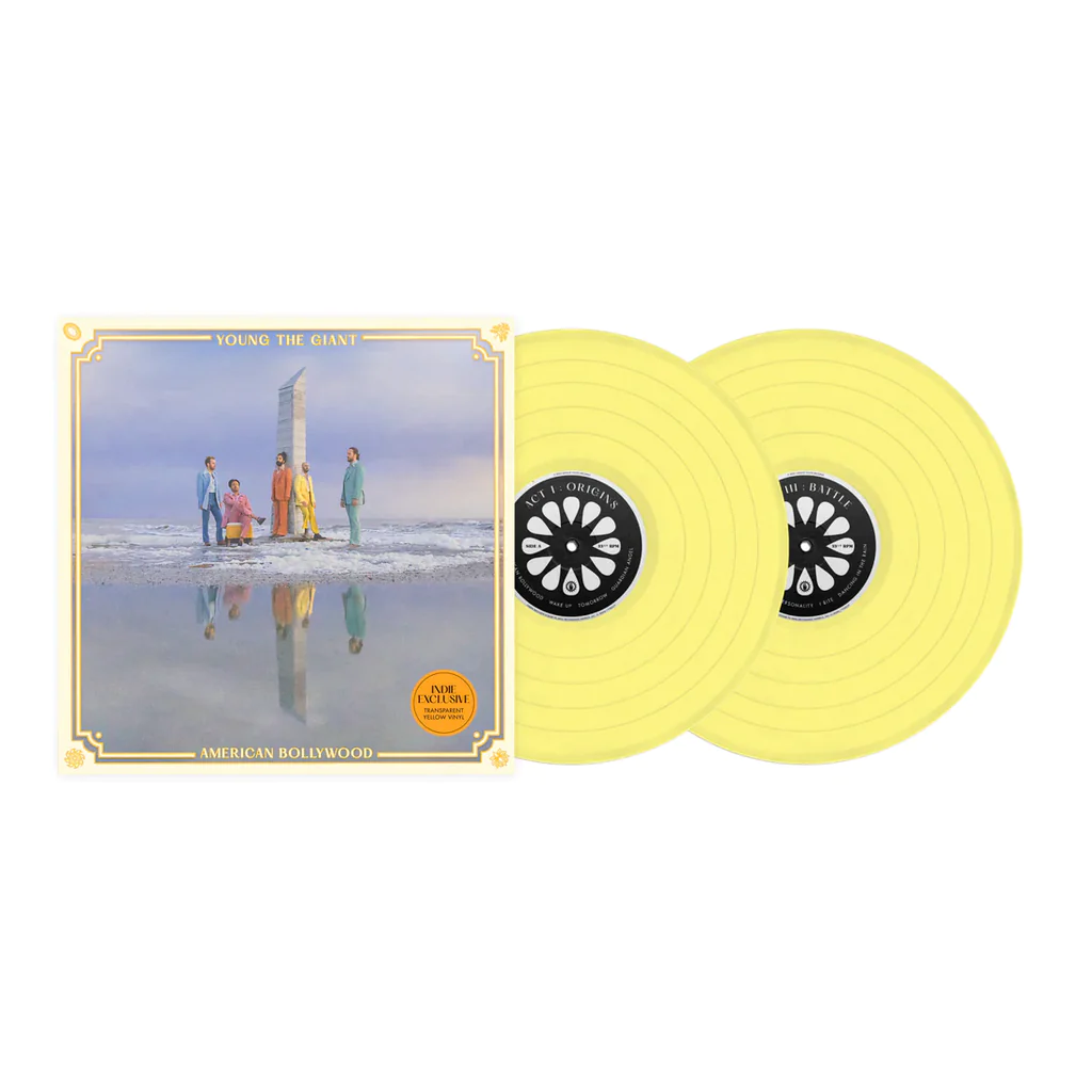 Young The Giant - American Bollywood 2LP (Indie Exclusive Clear Yellow Vinyl)